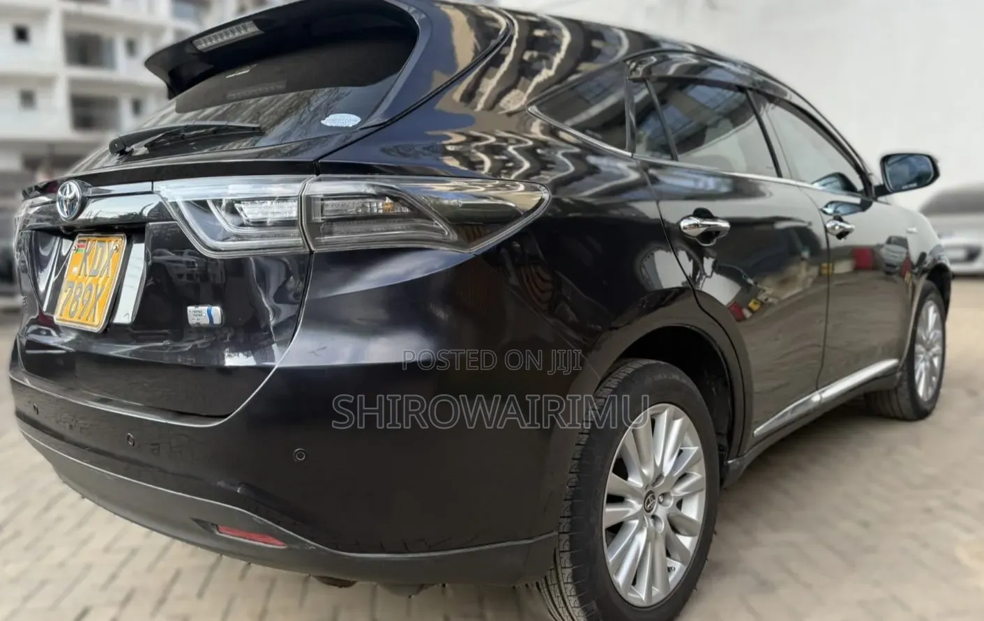 Toyota Harrier 2014 Matt Black