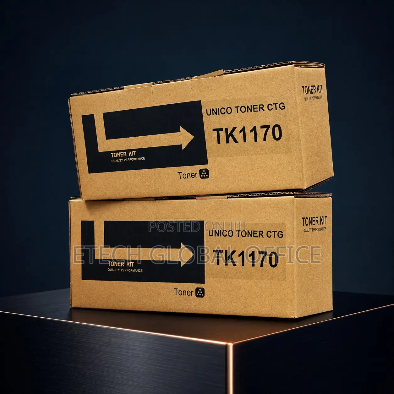 Unico TK-1170 Black Toner for Kyocera ECOSYS Printers