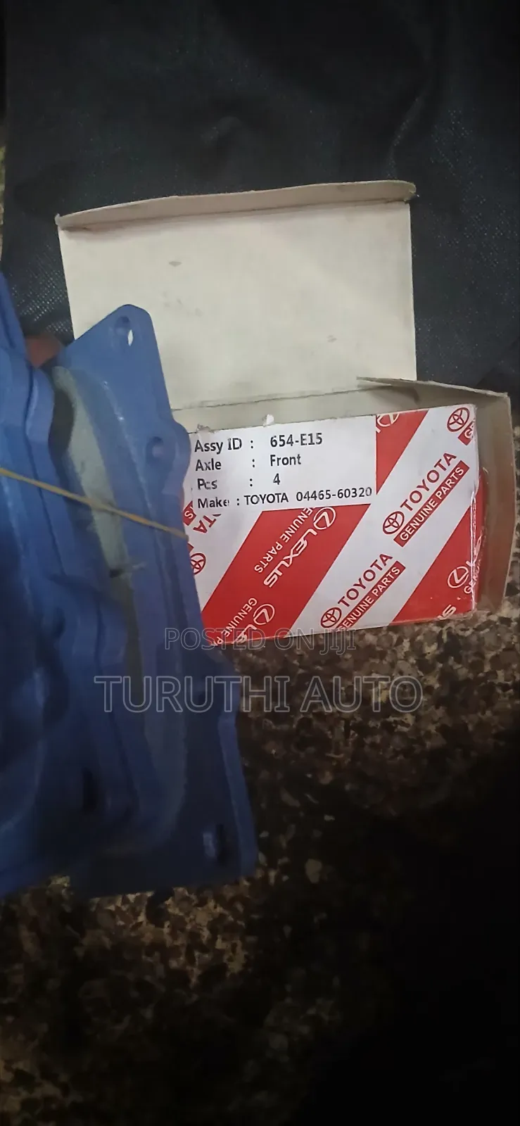 Genuine Toyota Prado 150 Front Brakepads
