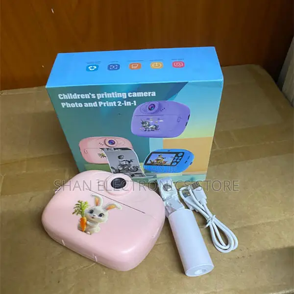HD Selfie Toddler Cam Kids Mini Instant Print Cam Portable