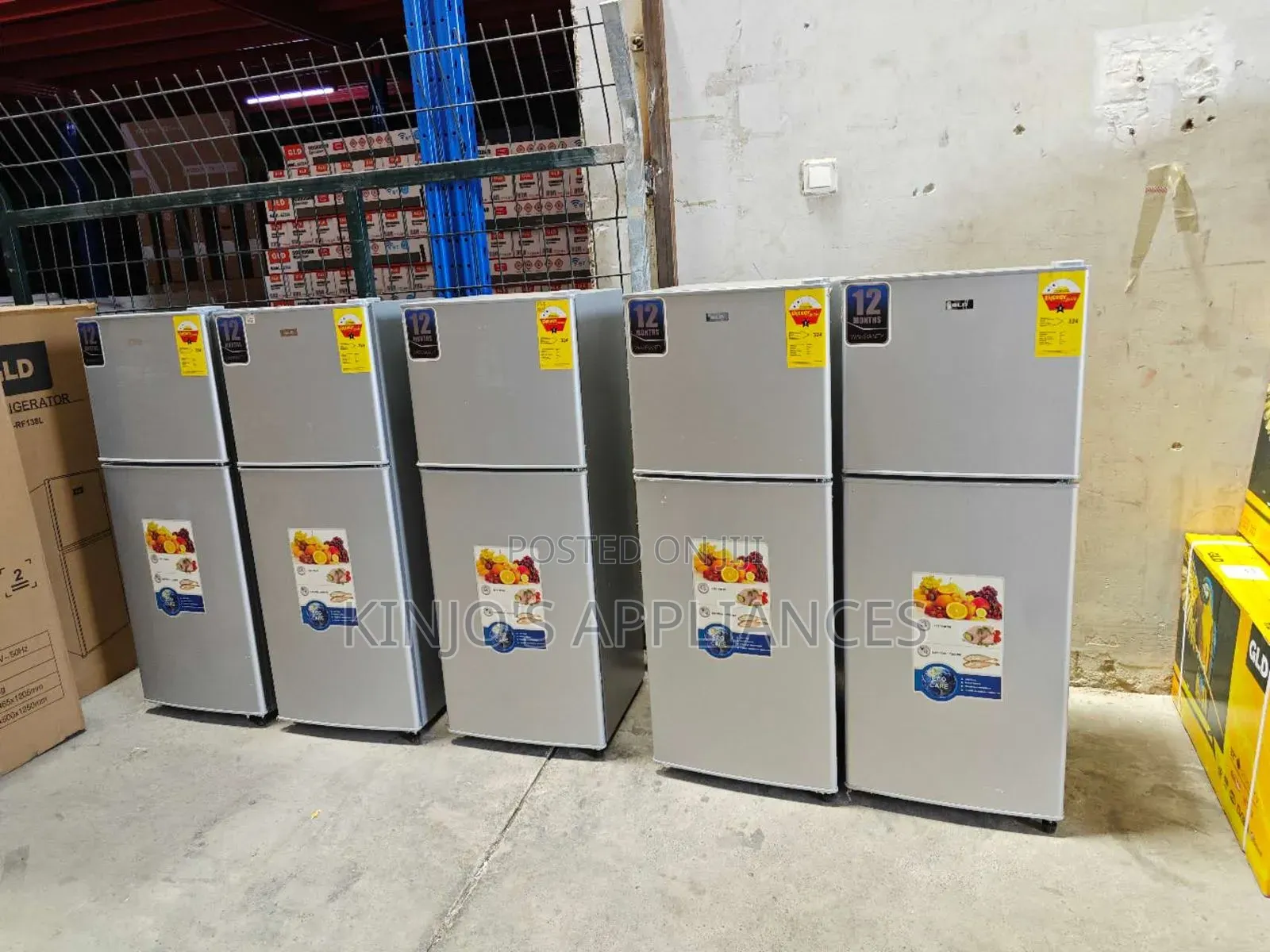 GLD 138 Litres Double Door Refrigerator Fridge