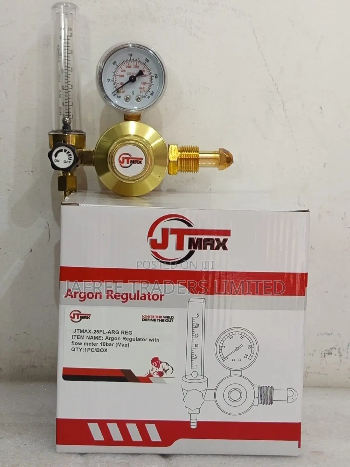Argon Regulator With Flow Meter Jtmax