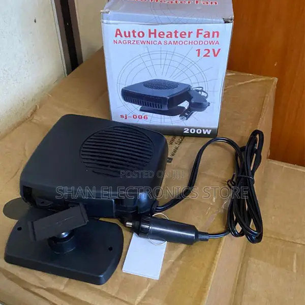 2-in-1Car Heater Defroster Portable Auto Heater Fan Cigarette Lighter