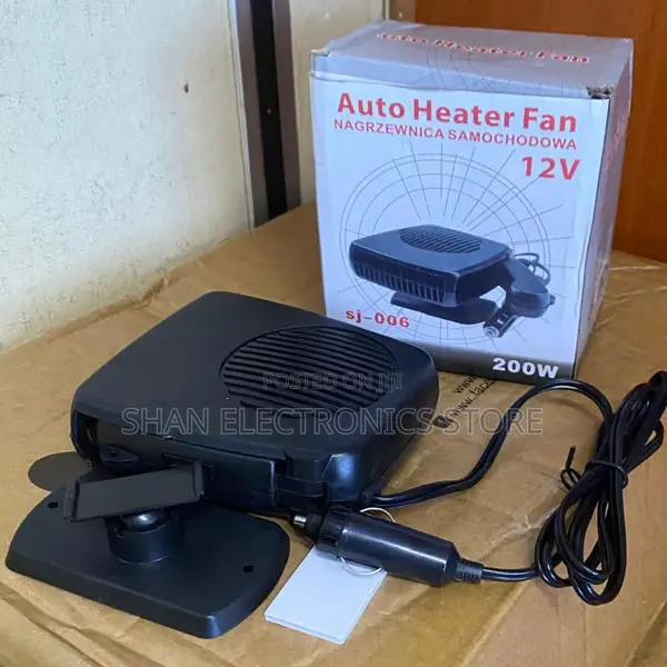 Long-Lasting Performance–2-in-1 Car Heater Defroster Auto Heater Fan