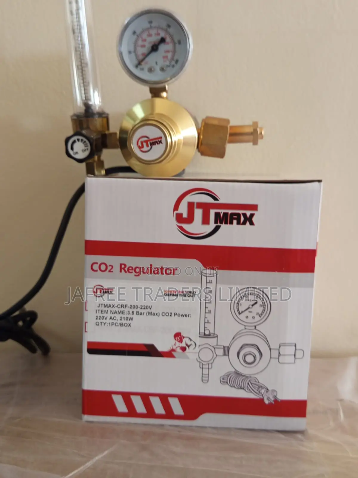 Co2 Regulator 220v AC 210w Jt-Max