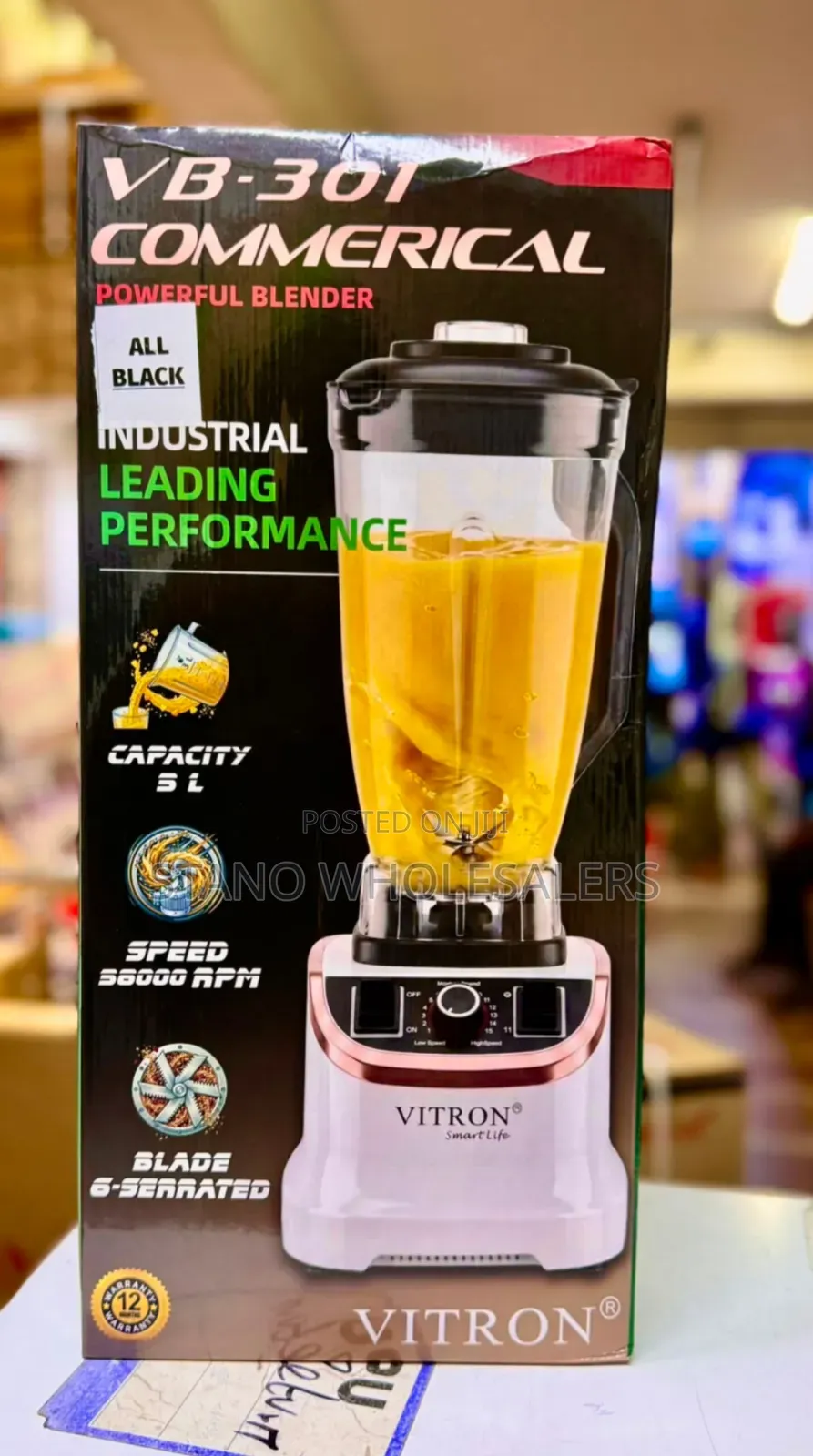 Vitron 5l Commercial Blender