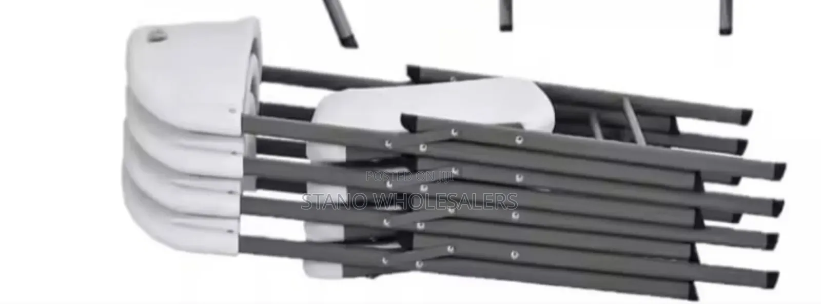 White Foldable Chaits