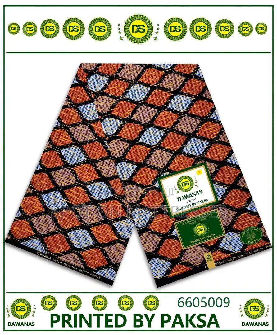Vitenge Fabrics 100% Cotton 6yards. Countrywide Delivery Services.