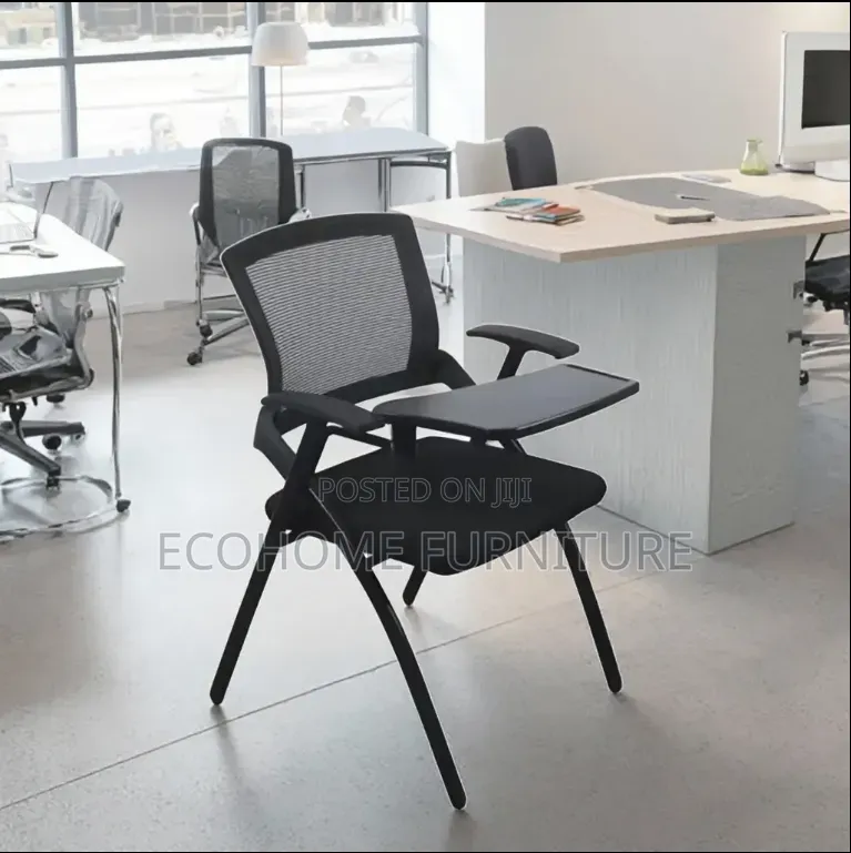 Training Chair. Mesh Visitor Chair for Office Classroom