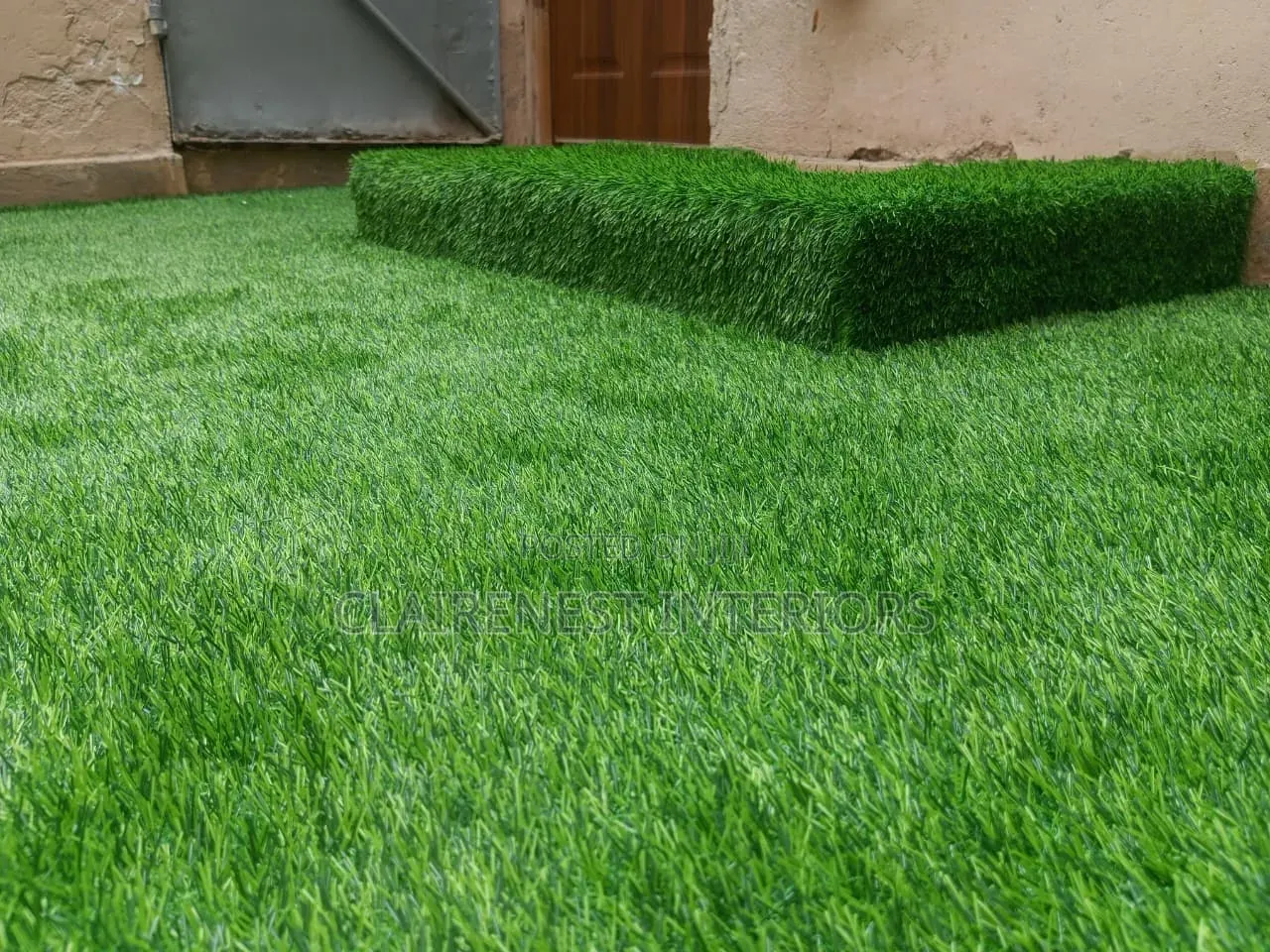 40mm Perfect for Family Friendly Spaces, Artificial Green Grass Carpet