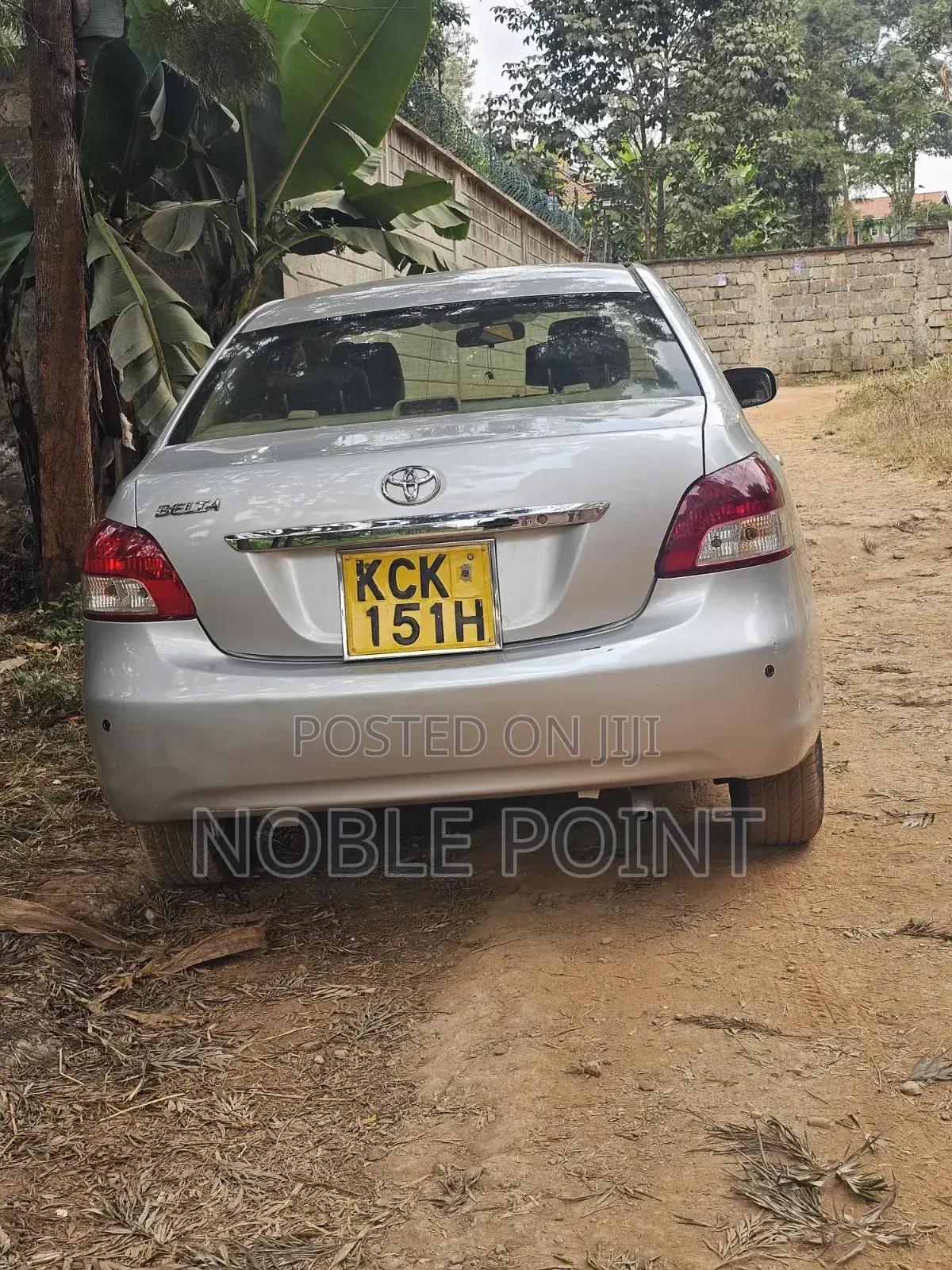 Toyota Belta 2009 Silver