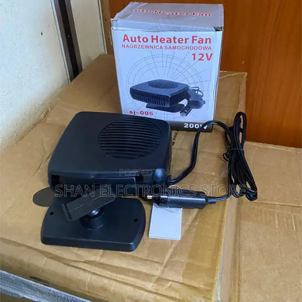 2-in-1 Windshield Defroster Demister 180° Rotating Hot Cold