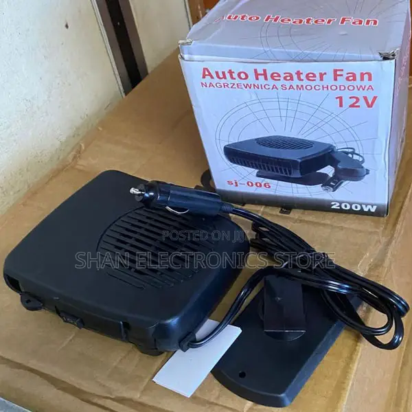 2-in-1 Windshield Defroster Demister 180° Rotating Hot Cold