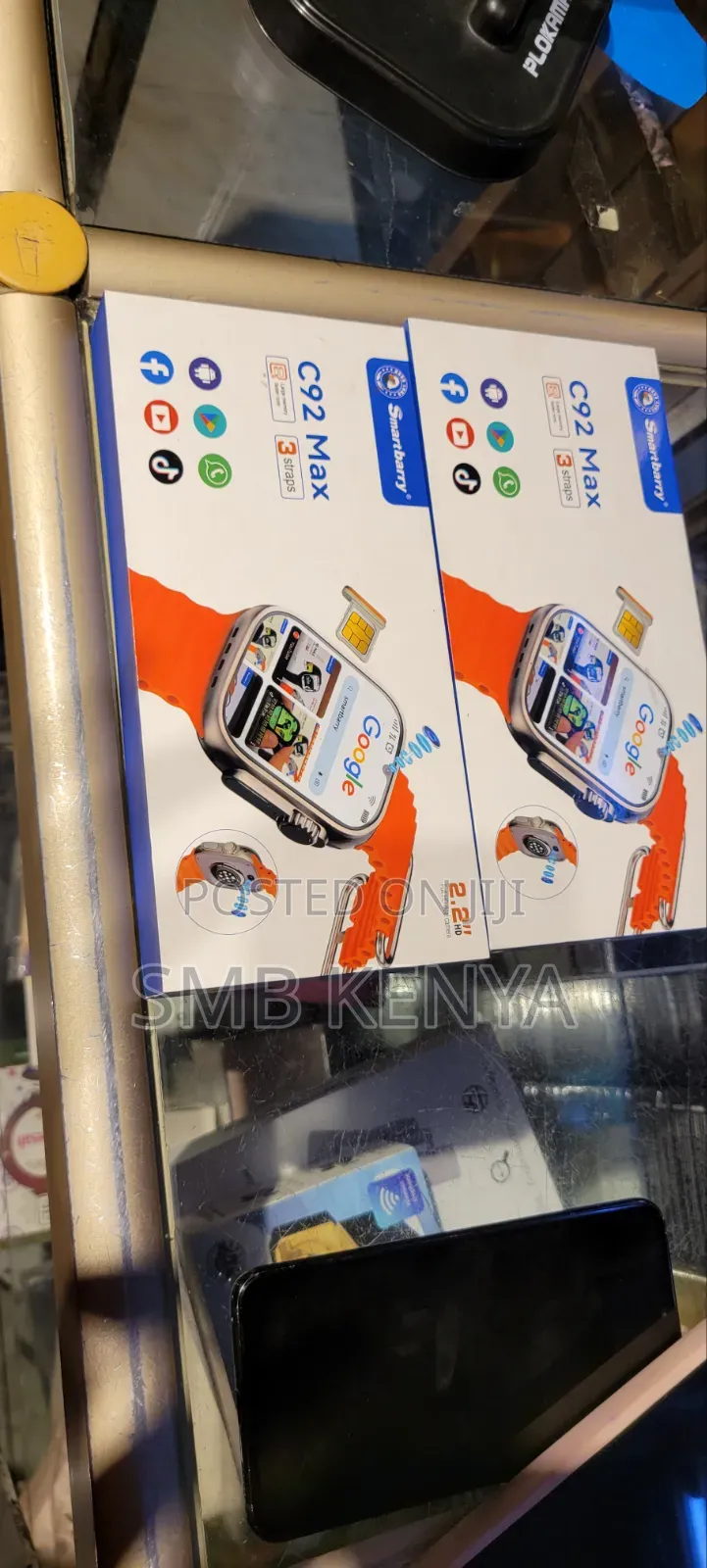 Smartberry C92 Max 4G Android Smart Watch SIM 3 Straps 2.2 HD