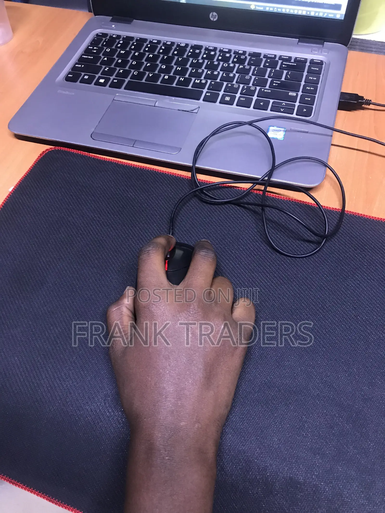 Black Mouse Pad