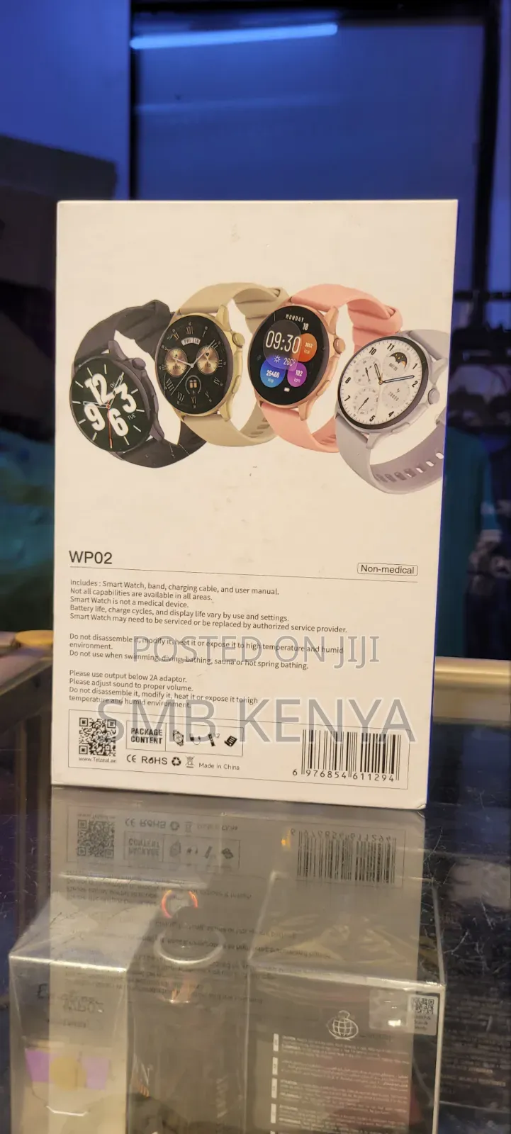 Telzeal WP02 HD Touch Smartwatch