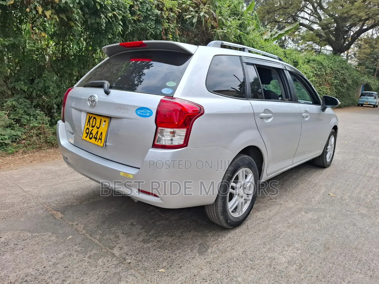 Toyota Corolla Fielder 2014 Silver