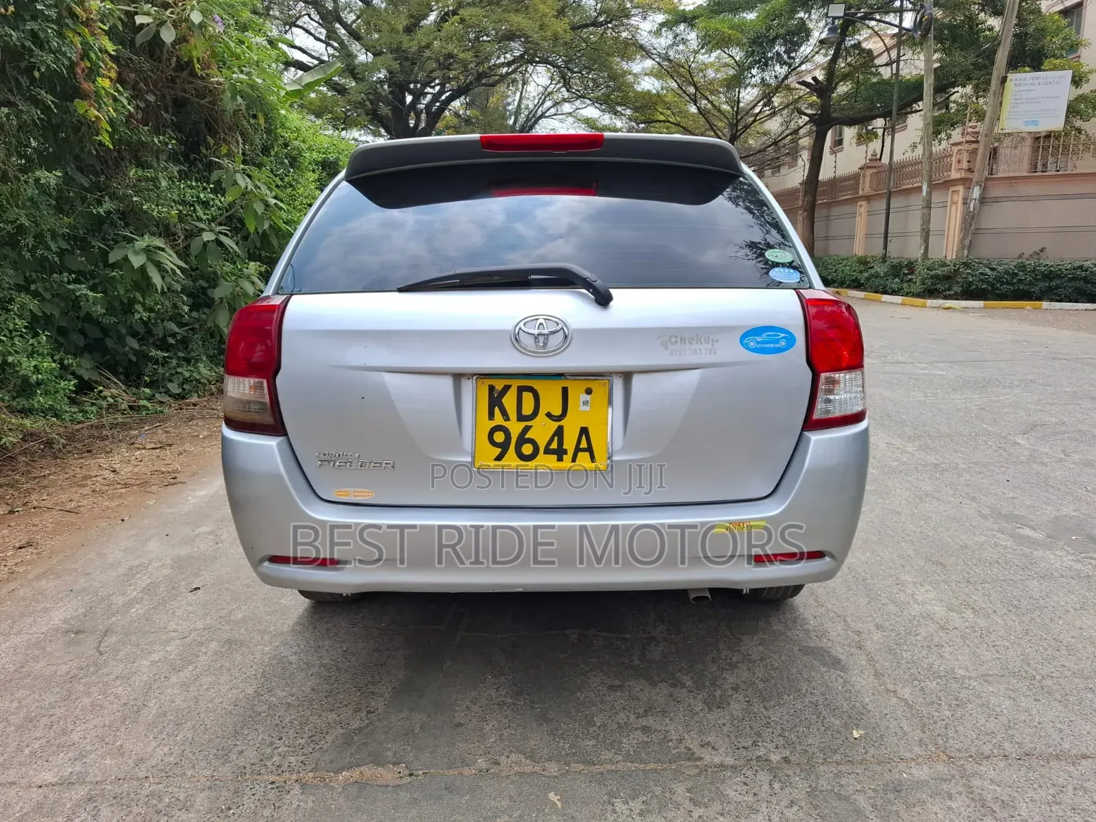 Toyota Corolla Fielder 2014 Silver