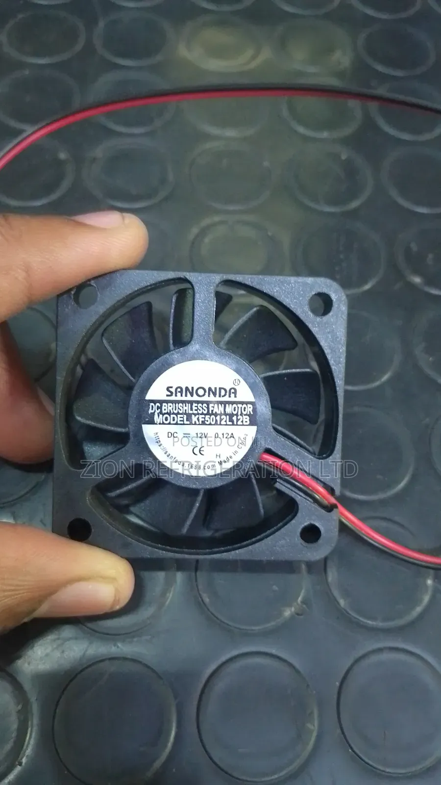 Axial Cooling Fan DC 12V 2 Inch