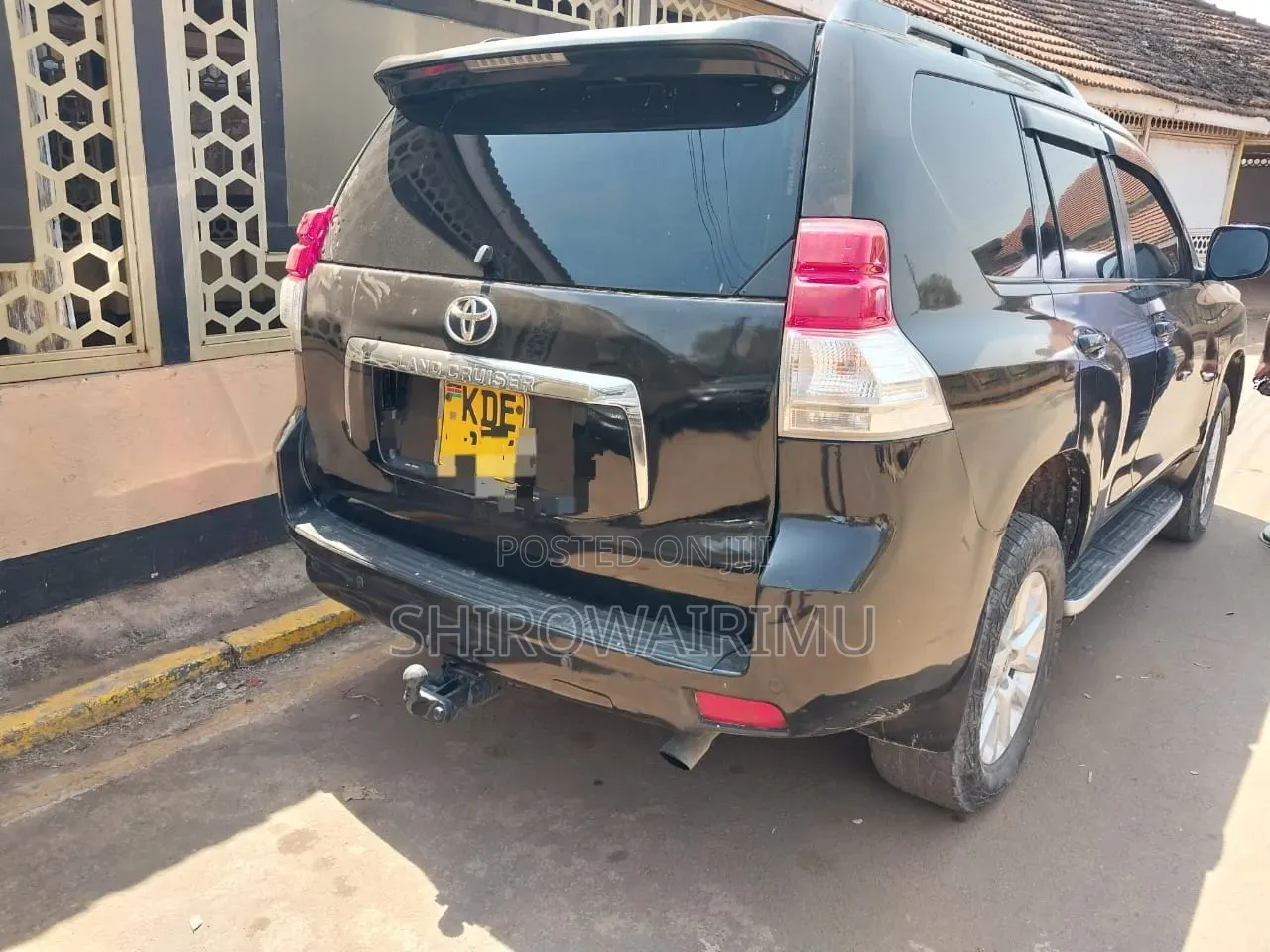Toyota Land Cruiser Prado 2014 Burgundy