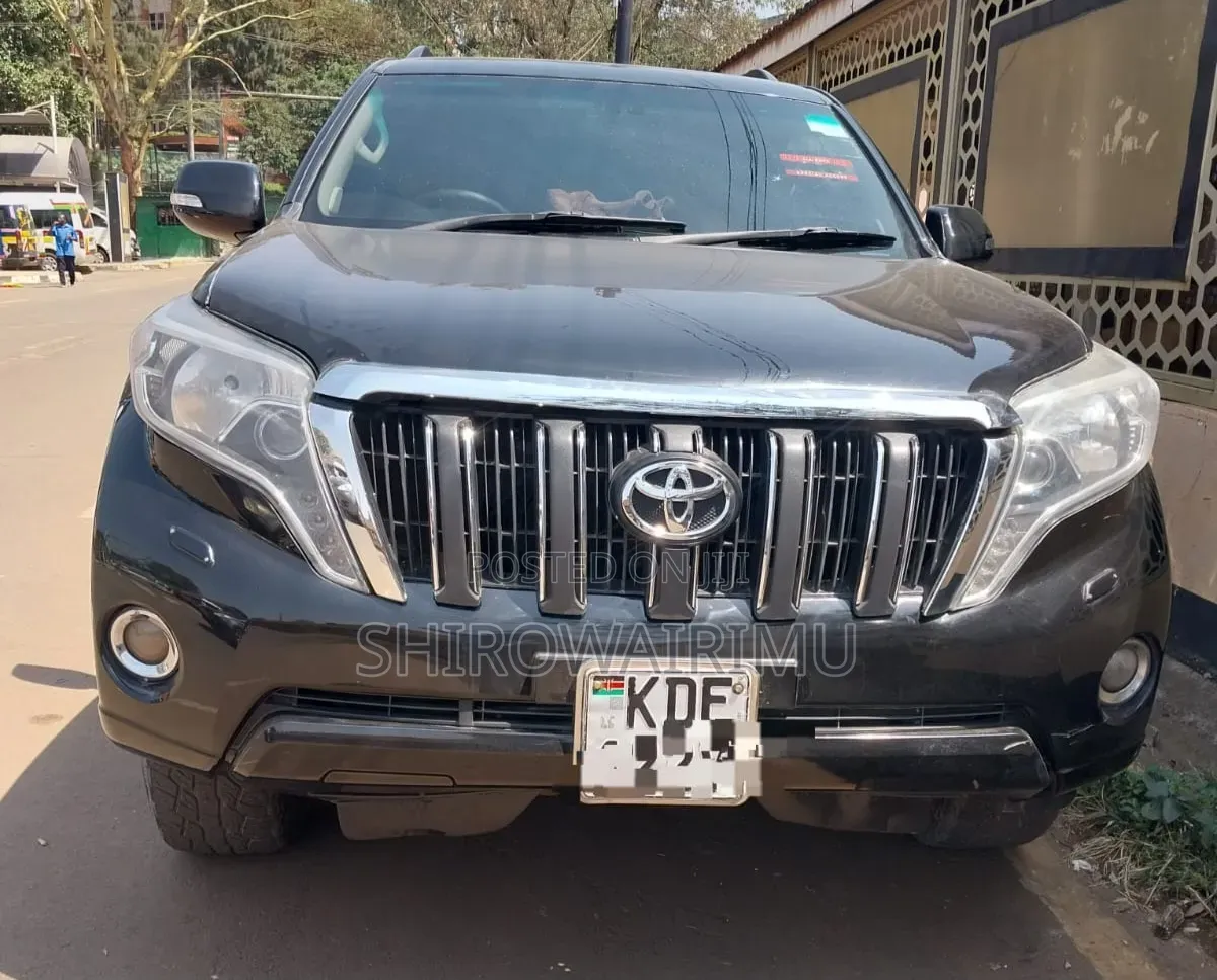 Toyota Land Cruiser Prado 2014 Burgundy