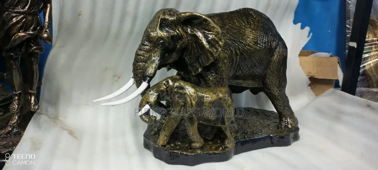 Elephant Family Sculptures/Awards