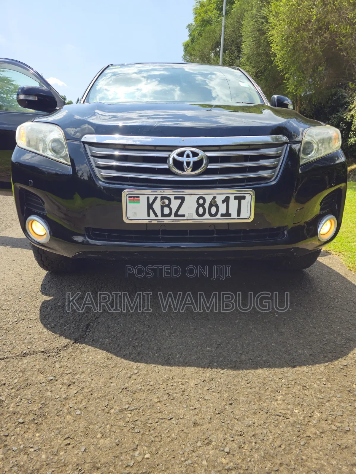 Toyota Vanguard 2008 Black