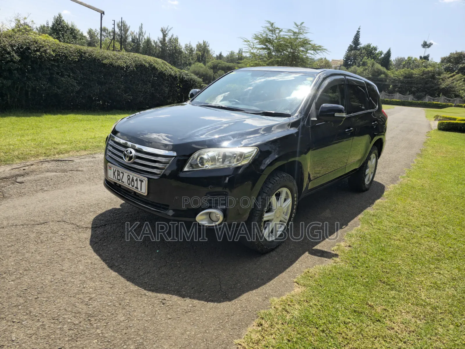 Toyota Vanguard 2008 Black