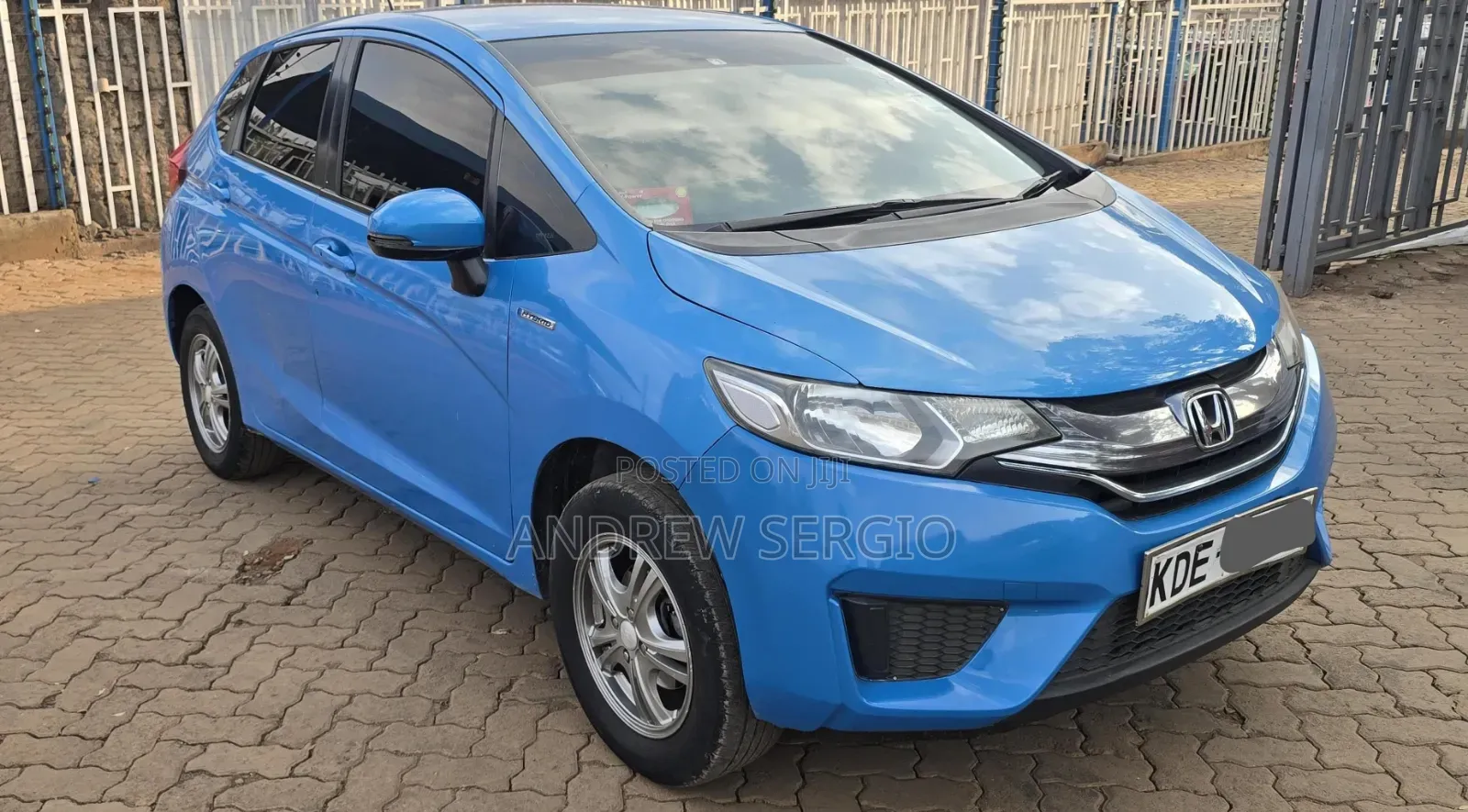 Honda Fit 2014 Blue