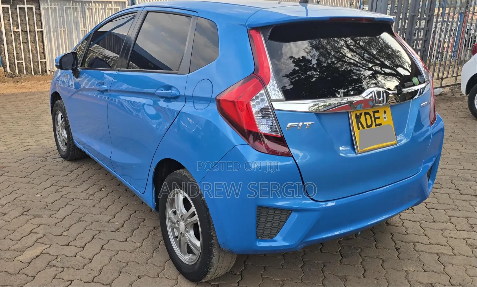 Honda Fit 2014 Blue