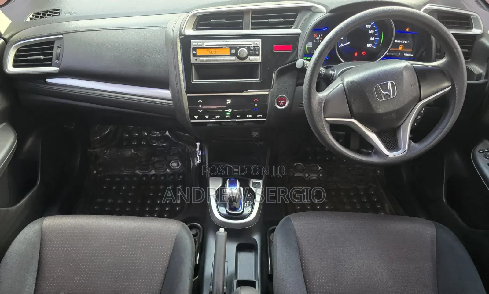 Honda Fit 2014 Blue
