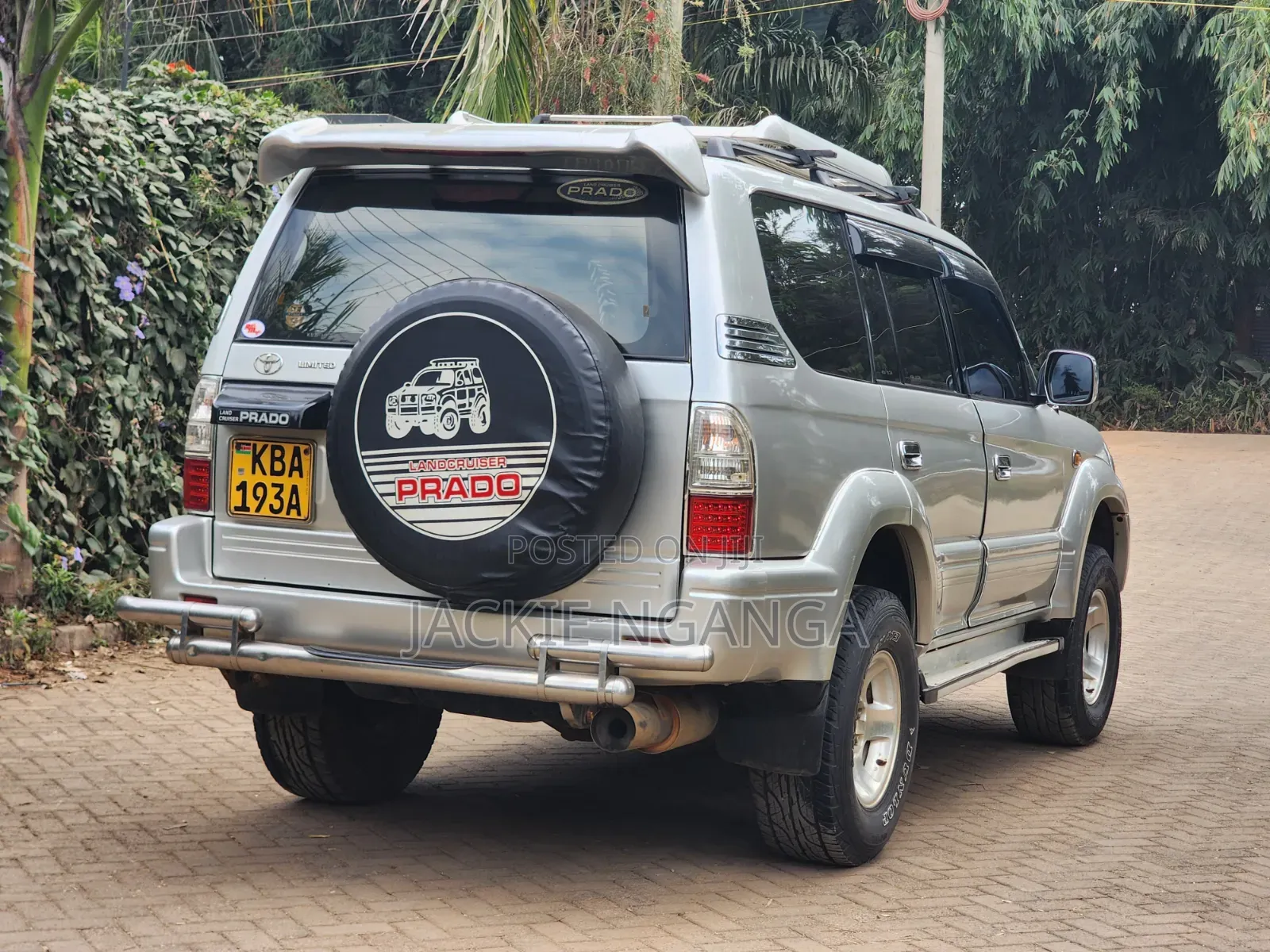 Toyota Land Cruiser Prado 2000 Silver