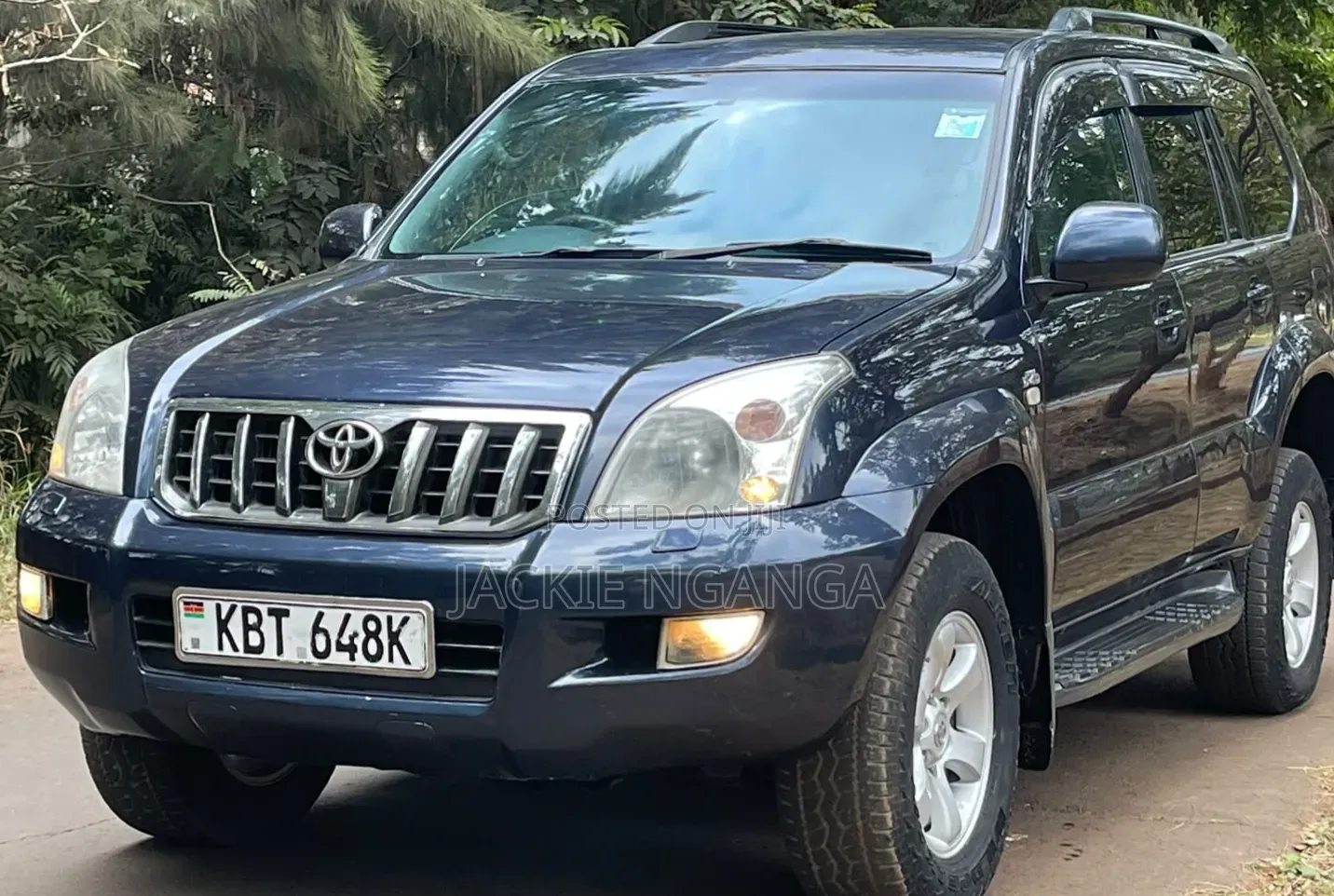 Toyota Land Cruiser Prado 2005 Blue