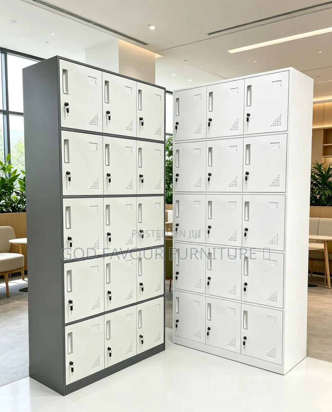 6 Compartment Locker Cabinets