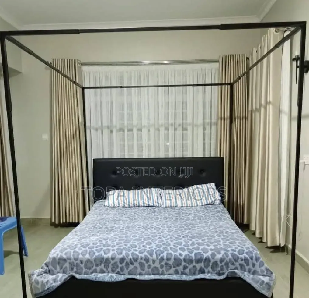 4 Corners Framed Mosquito Bed Net for Hotel Beds