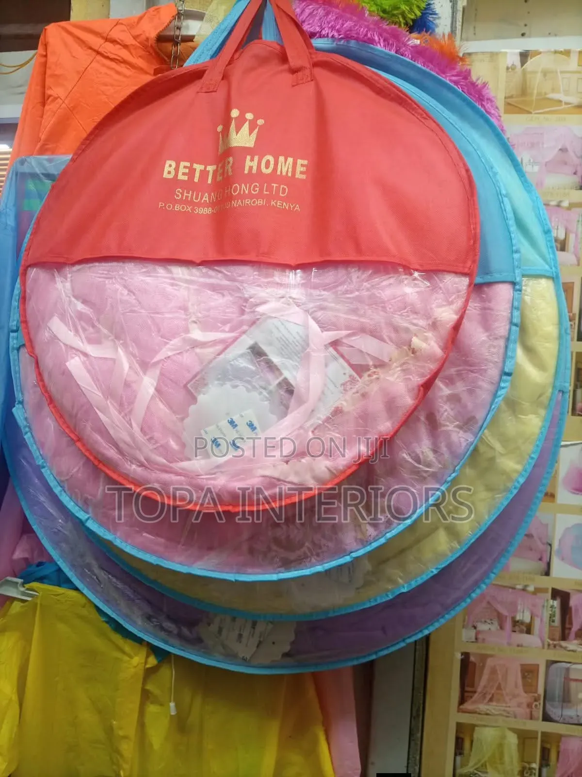 6x6 Free Size Round Ring Mosquito Bednet