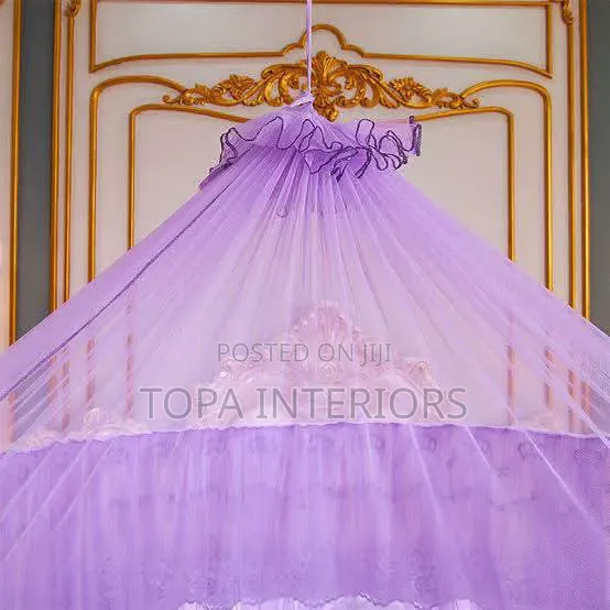 6x6 Free Size Foldable Lightweight Ultra Fine Round Mosquito Bednet
