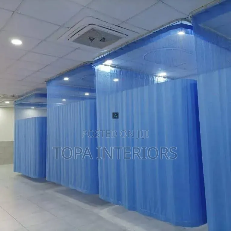 Hospital Curtain Rail Curtains for Patient Privacy Ward Partitioning