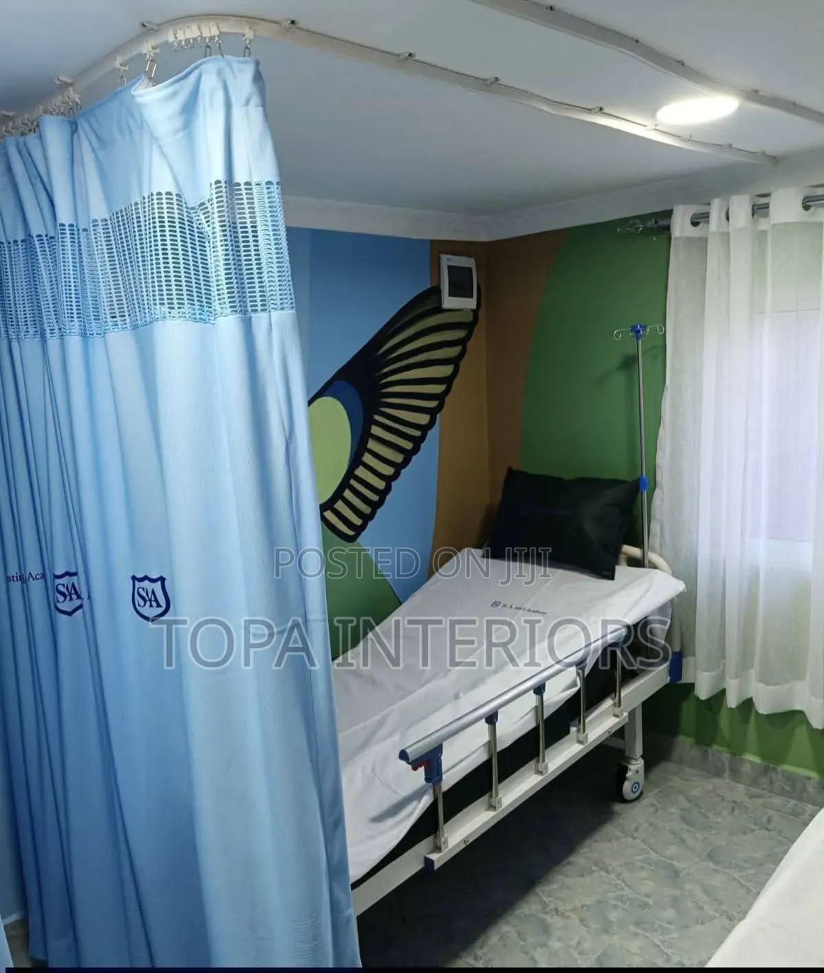 Premium Hospital Curtains for Curtain Rail Design
