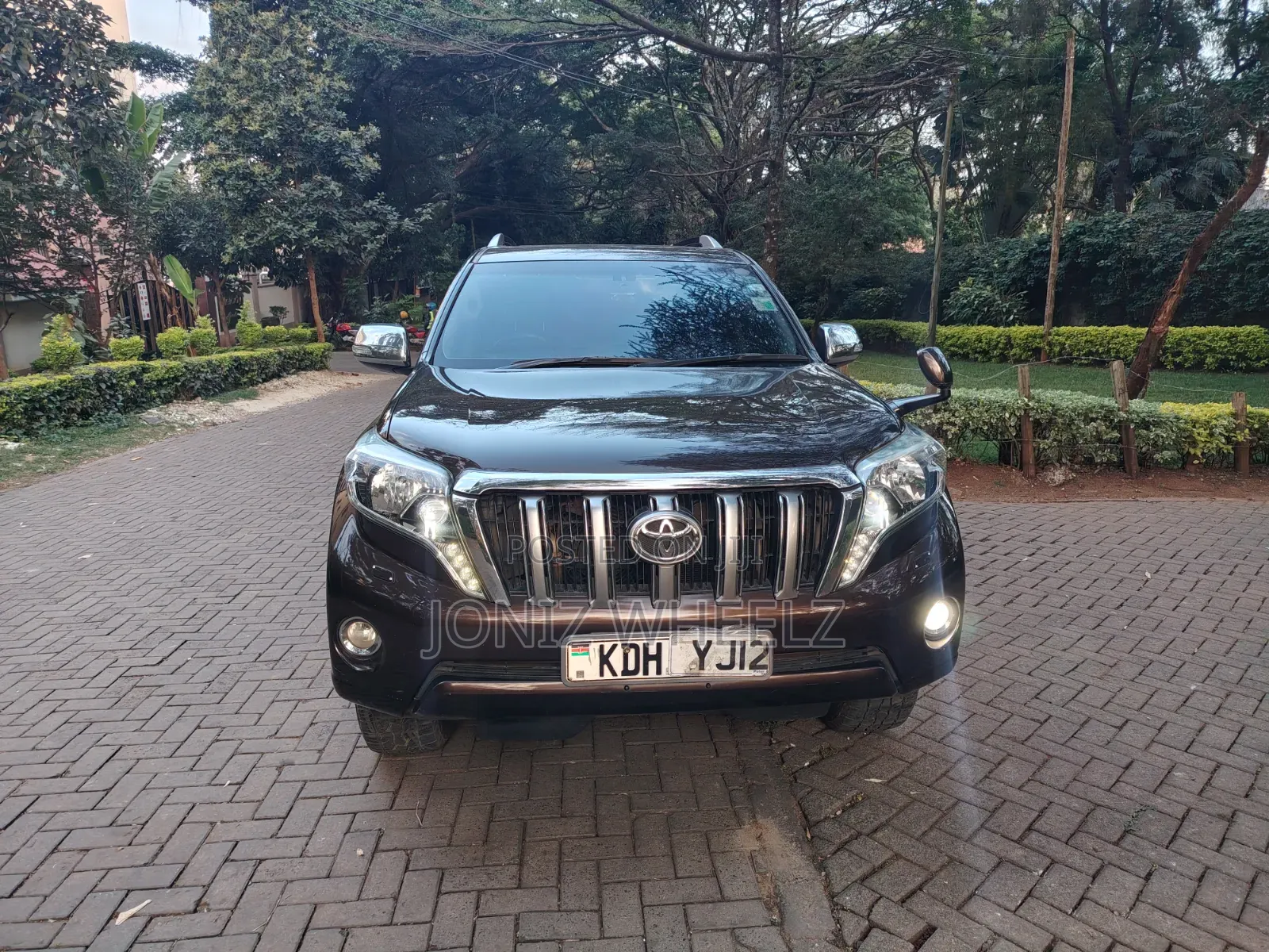 Toyota Land Cruiser Prado 2017 Brown