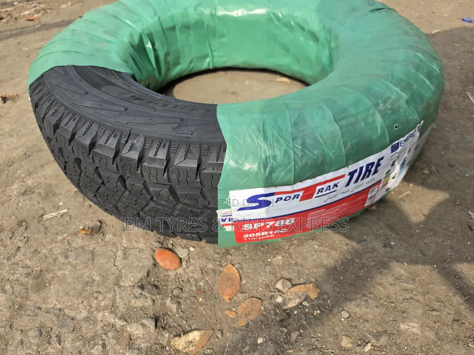 205 R16 Sportrak Tires (All Terrain) Commercial.