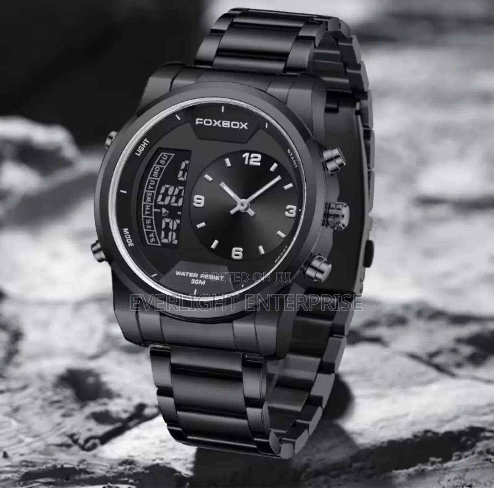 Foxbox Dual Time Gents Watch Fb0058e