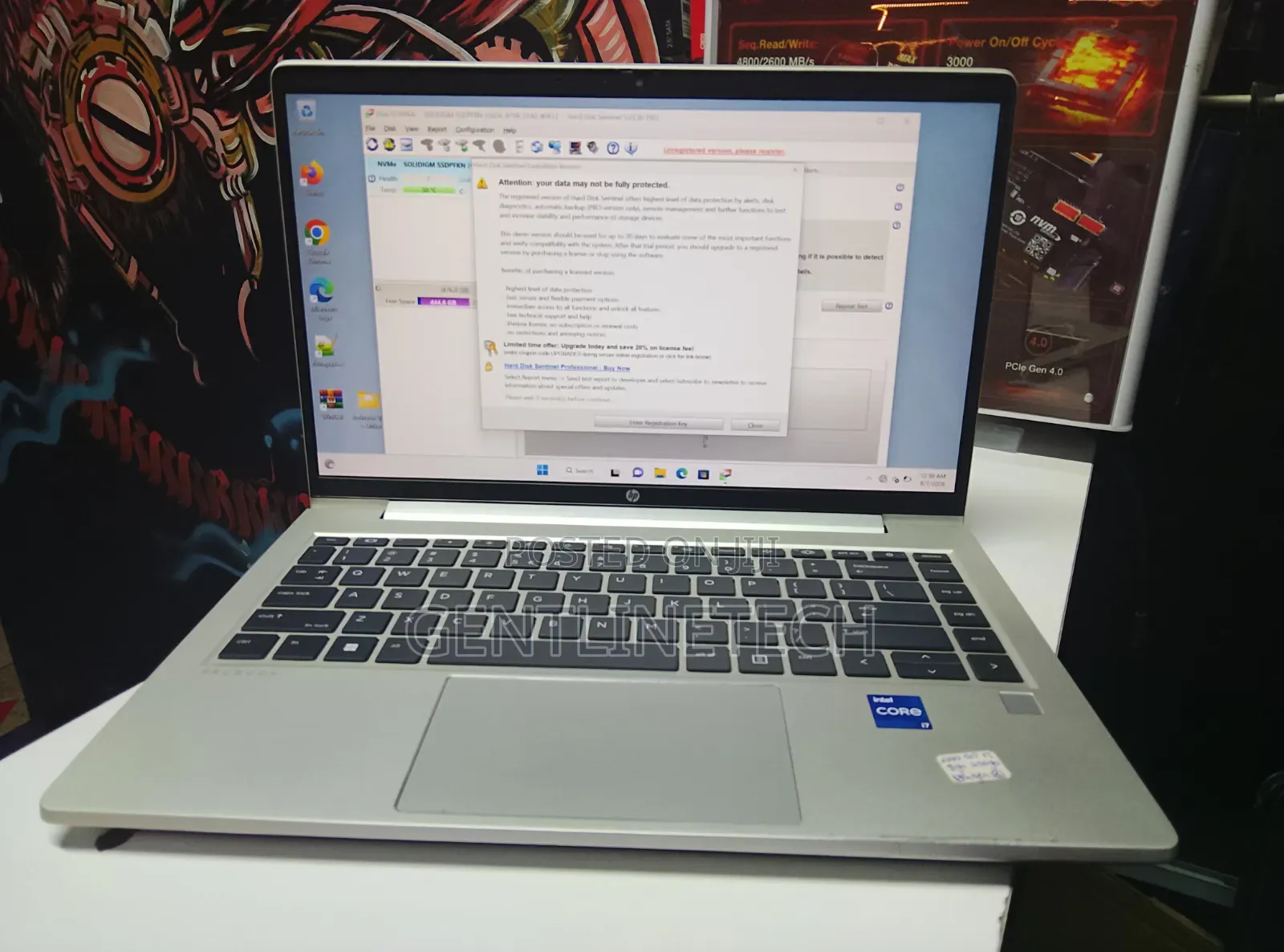 Laptop HP ProBook 440 G10 8GB Intel Core i7 SSD 256GB