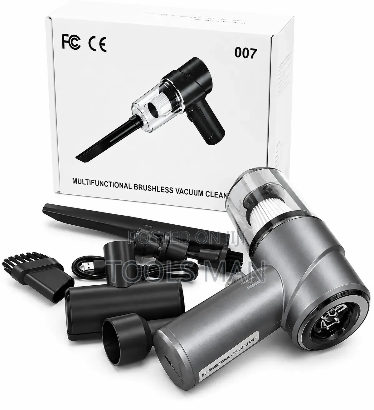Vacuum cleaner.Multifunctional Brushless,rechargeable,portable Machine