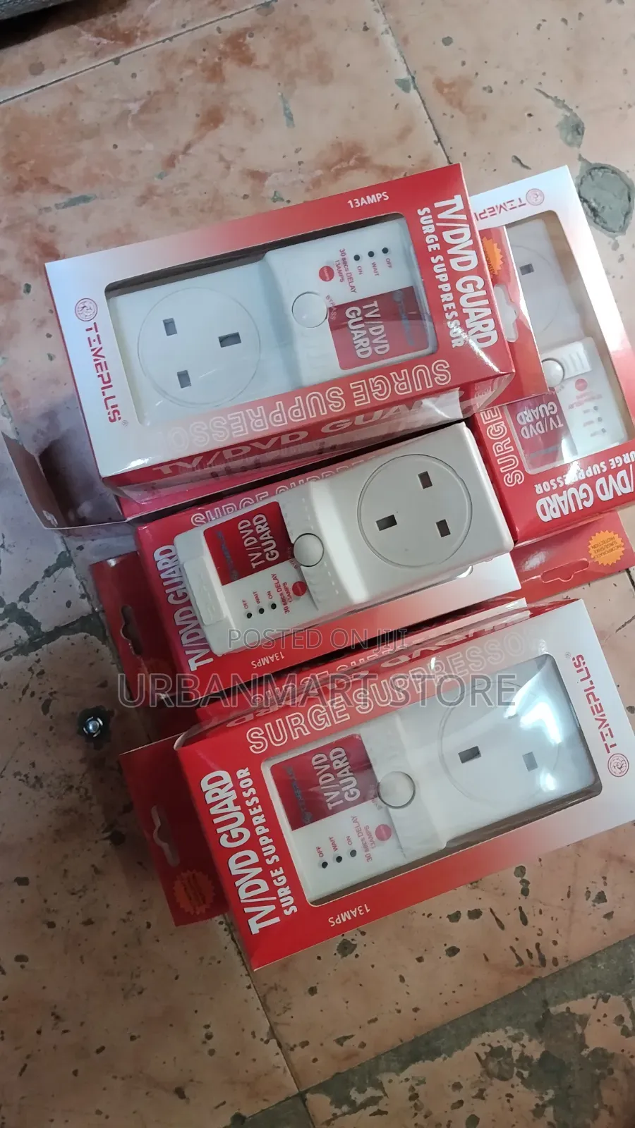 TV Voltage Guard 13 Amp Surge Suppressor