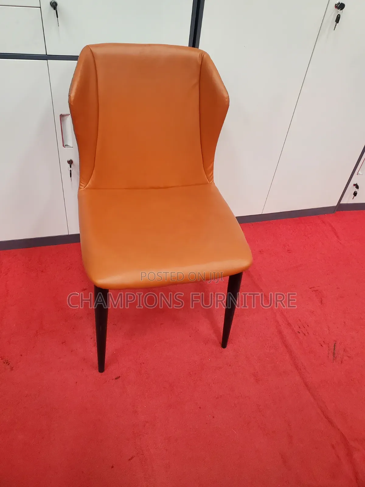 Leather Wingback Dining/Accent Chair