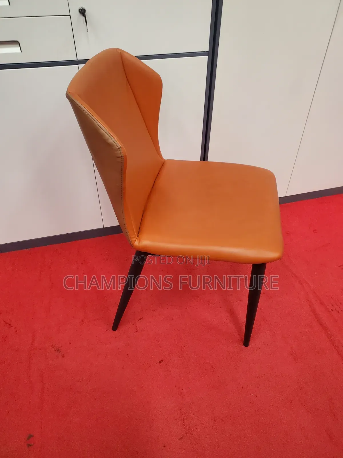Leather Wingback Dining/Accent Chair
