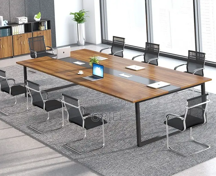 Office Table : 2.4M Conference Room Boardroom Meeting Table