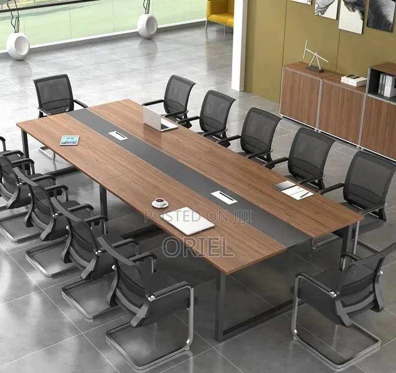 Office Table : 2.4M Conference Room Boardroom Meeting Table