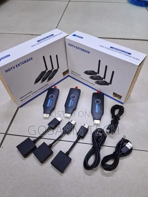 High Performance 50M Wireless HDMI Extender Dual Receiver Kit
